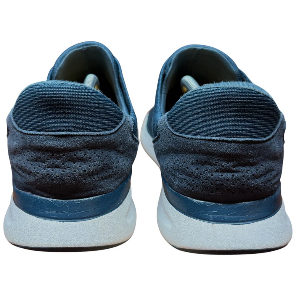KIZIK Lima Men's 13 Tidepool Teal Blue Hands Free Sneakers Slip On Shoes Knit - Picture 5 of 15